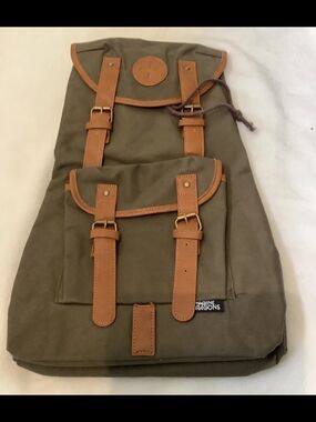 Imagine Dragons Rock Band Embossed Logo Cross Backpack Limited Concert Merch NEW